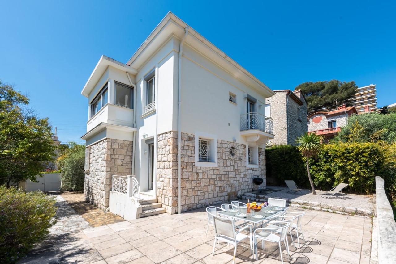 La Maison Blanche - 300M De La Plage Niza Exterior foto